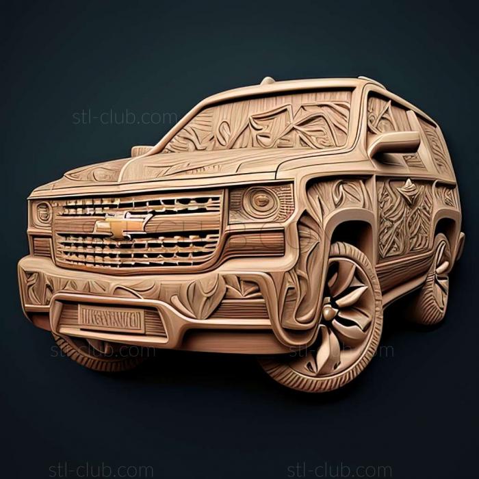 3D модель Chevrolet Suburban (STL)